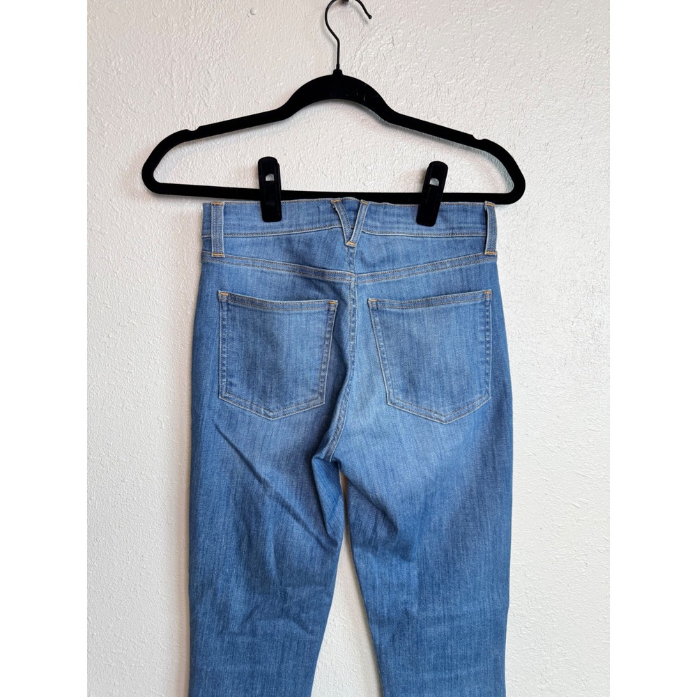 Veronica‎ Beard High Rise Skinny Blue Jeans 26 Sunrise Stretch Denim Button Fly - Picture 5 of 6
